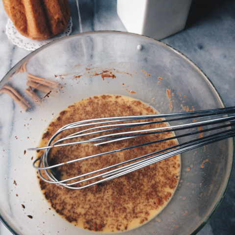 pandoro french toast recipe / ricetta