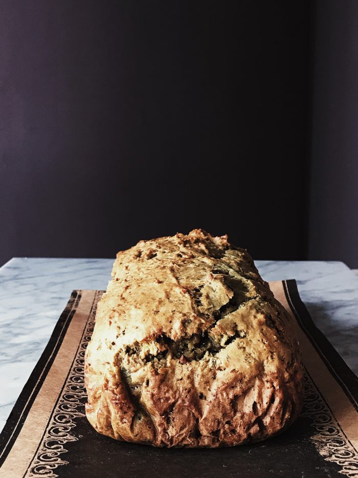 l'americana torta di patate dolci (sweet potato bread) con farina integrale