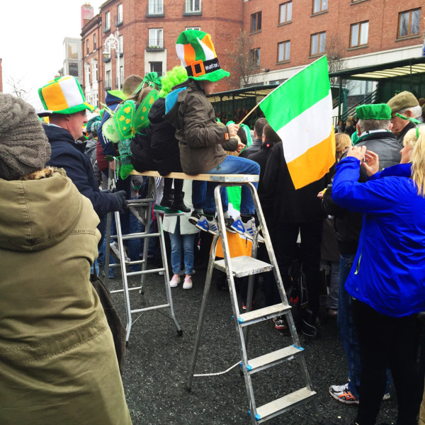St Patrick's day in Dublin