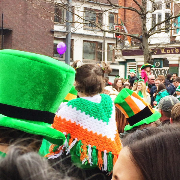 St Patrick's day in Dublin