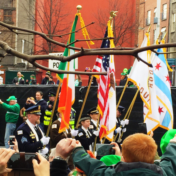 St Patrick's day in Dublin