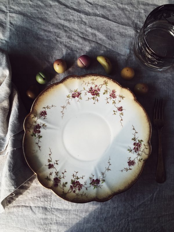 a Sicily themed tablescape