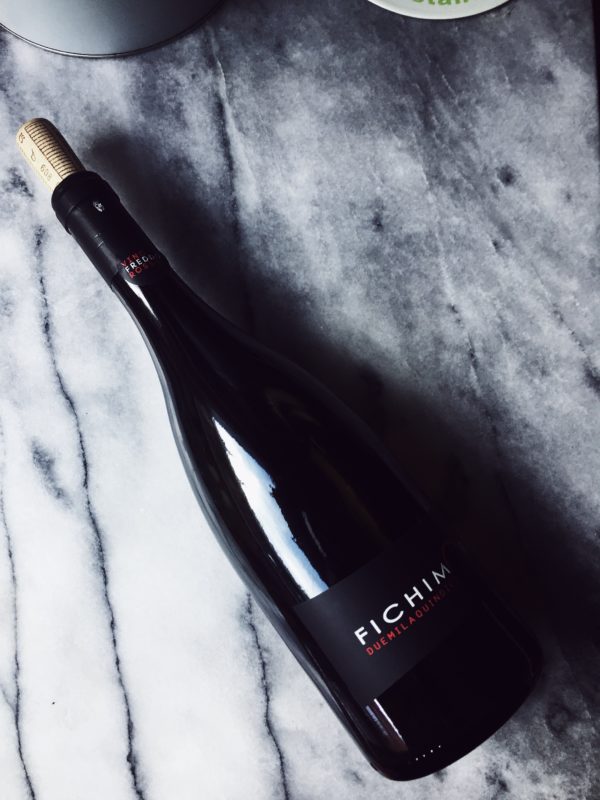 You can have red wine cold. Not all red wines, but some. These wines usually match fish dishes peeeeerfectly. Our household has recently fell in love with Fichimori, as anyone who has invited us, or has been invited to our house lately, will confirm.