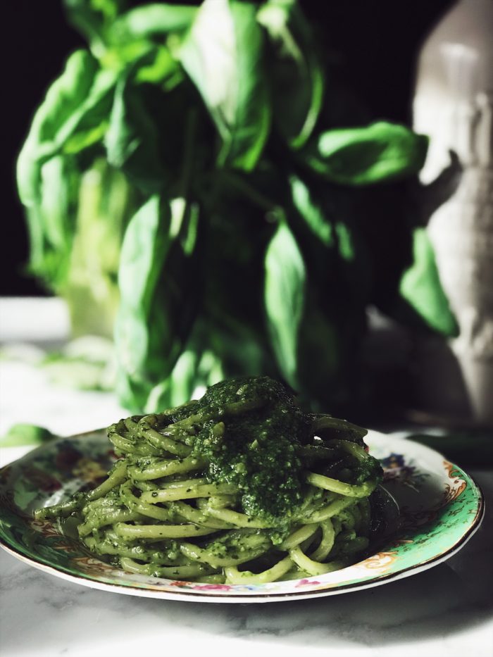 The authentic Italian basil pesto recipe. Get this and more traditional Italian recipes on Gourmet Project, a Rome based Italian food blog & magazine.