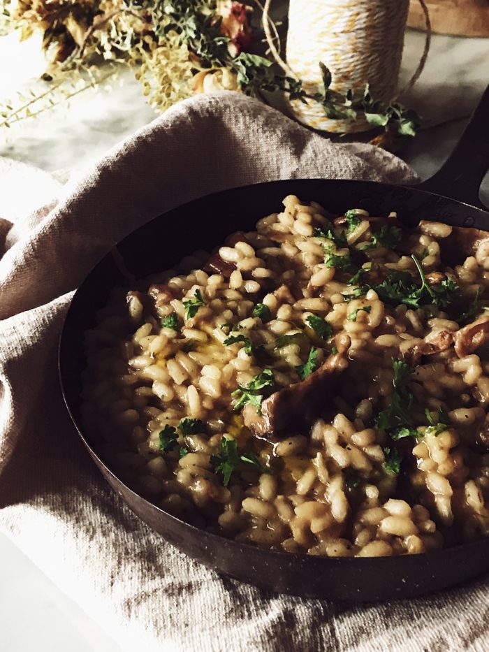 porcini mushroom risotto by Gourmet Project