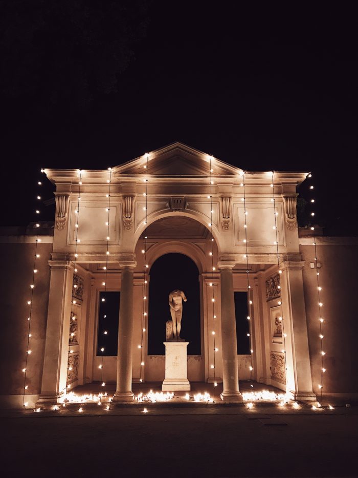 light show in Rome