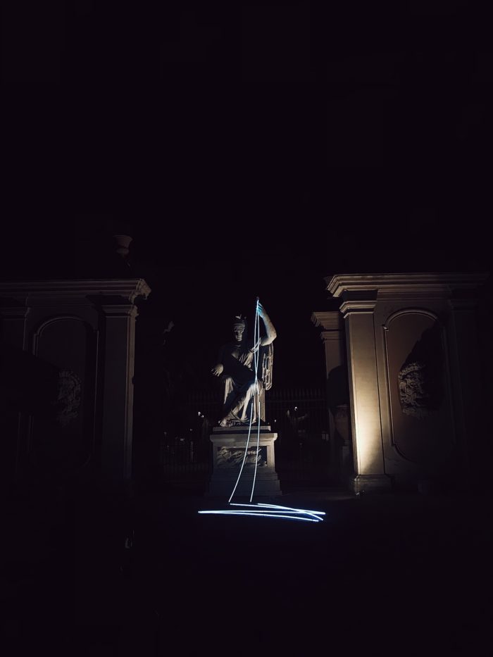 light show in Rome