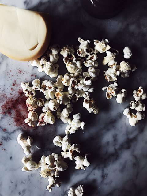 paprika and scamorza cheese popcorn recipe