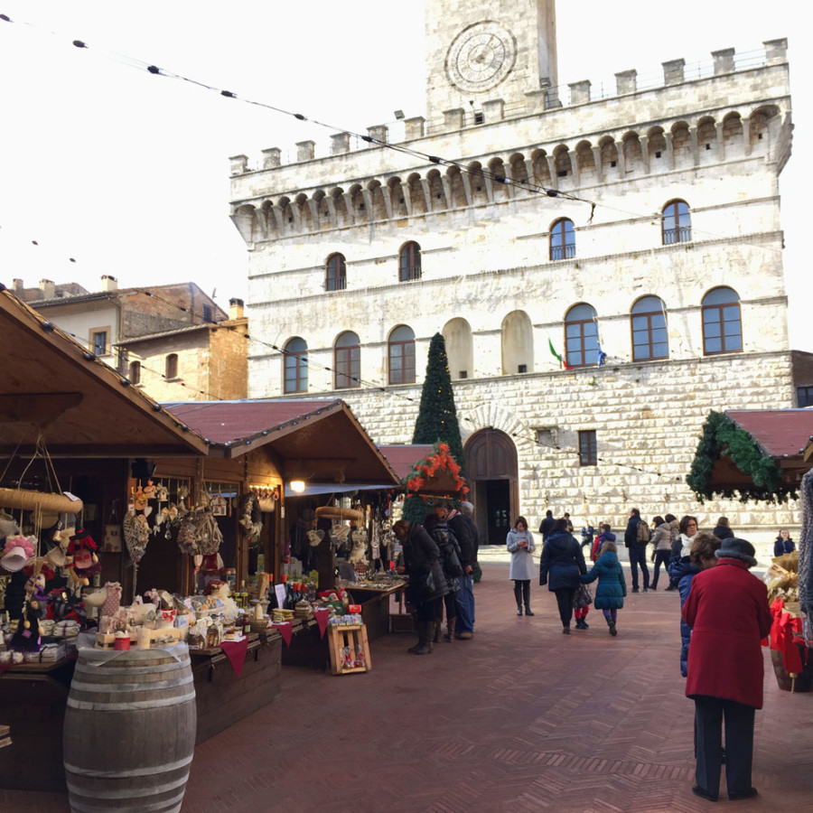 montepulciano Christmas market