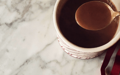 hot chocolate with nutmeg