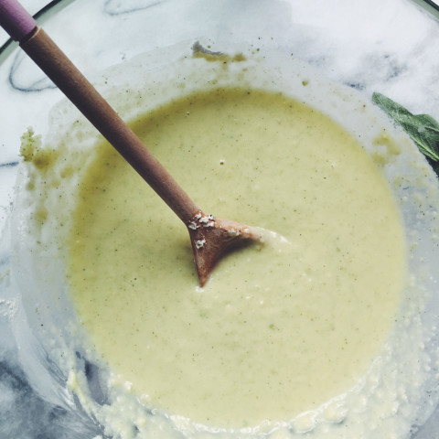 parmesan and sage potato pancake