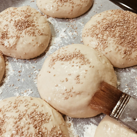 homemade burger buns recipe