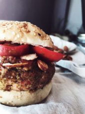 Unique burger recipes: a tuna burger recipe inspired to Sicilian food & produce. Get this and more gourmet Italian recipes on Gourmet Project.