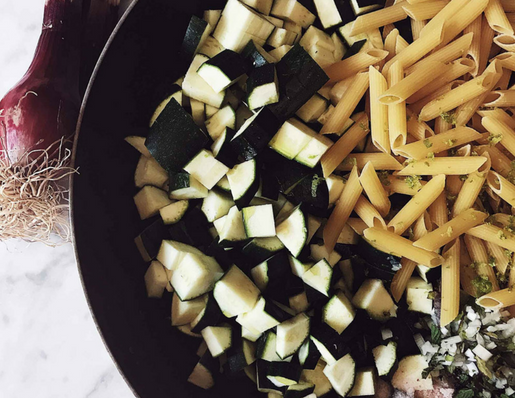 zucchini one pot pasta