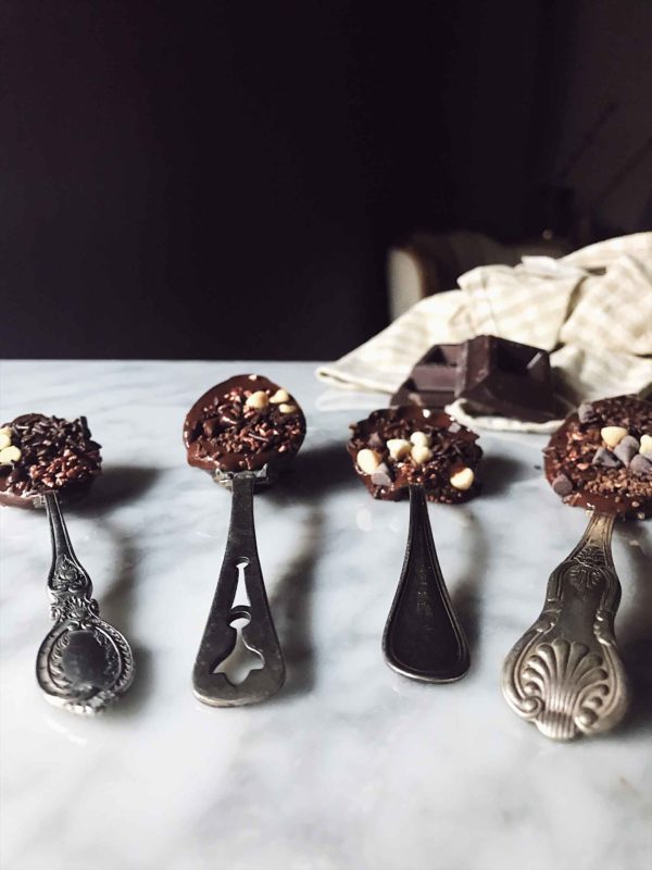 chocolate dipped spoons recipe chocolate dipped spoons