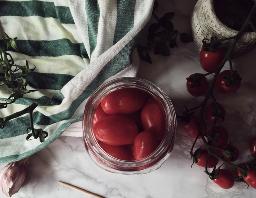 how to make fermented cherry tomatoes