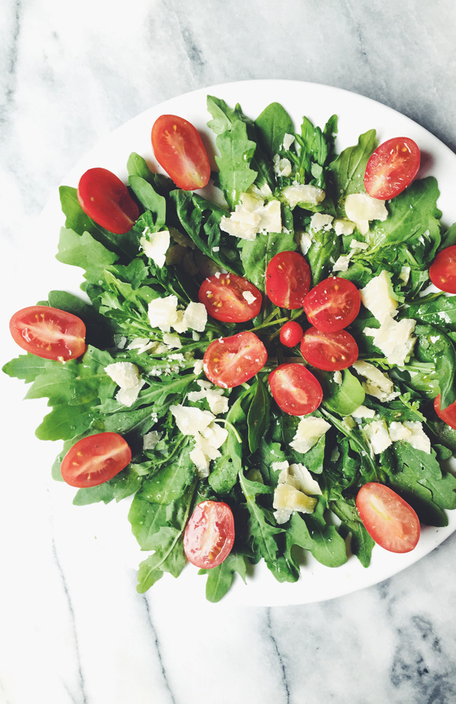 arugula salad #gourmetproject #italianrecipes arugula salad