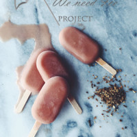 Chia Tea posicles | the we need ice project by gourmet project