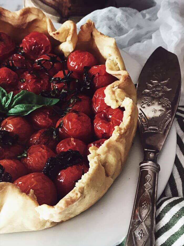 galette recipe with cherry tomatoes