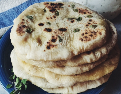 oregano homemade pita bread recipe