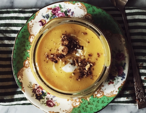 ITALIAN PUMPKIN SOUP RECIPE FROM SCRATCH