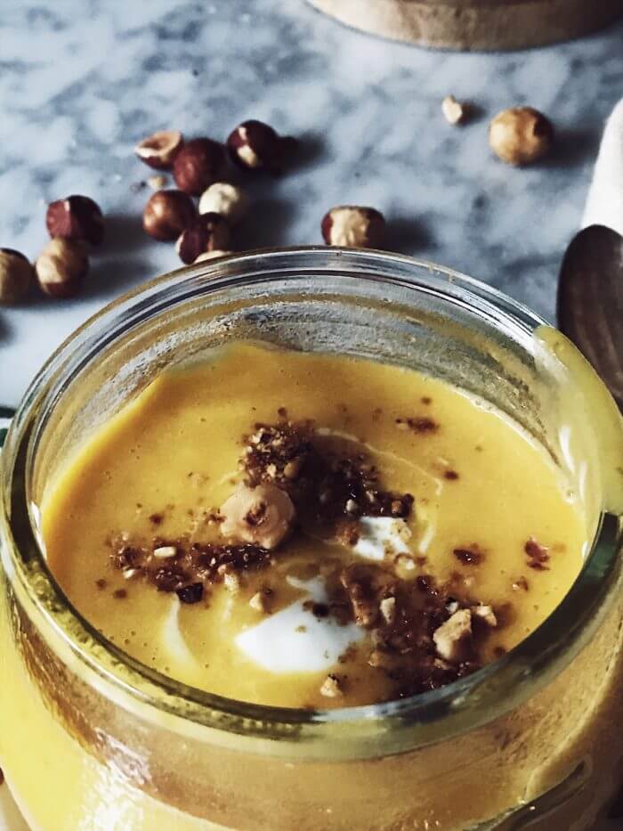 pumpkin soup topping idea pumpkin soup topping