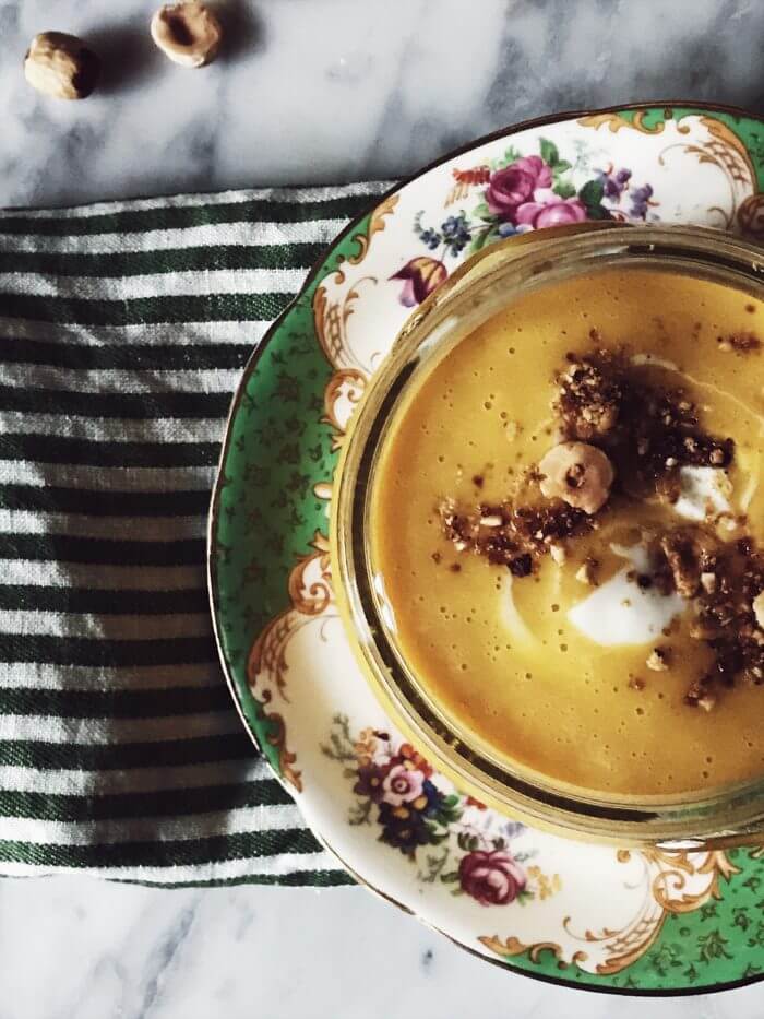 cream pumpkin soup recipe from scratch