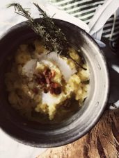 pancetta mashed potatoes #gourmetmag