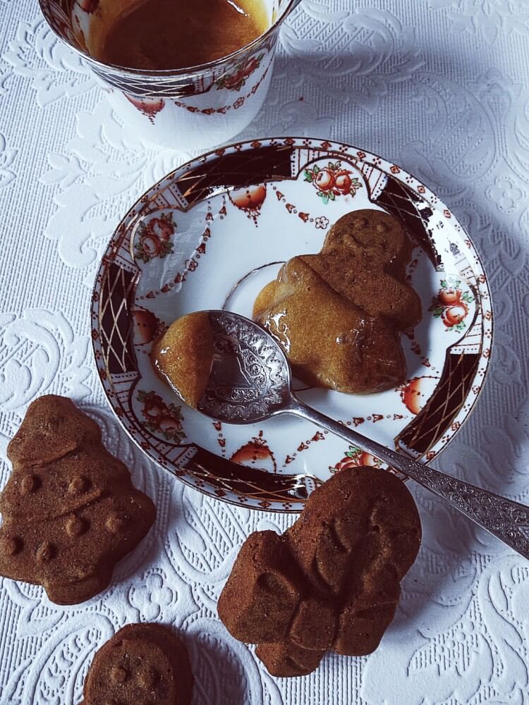 Zabaglione recipe with gingerbread cookies #gourmetproject #italianrecipes