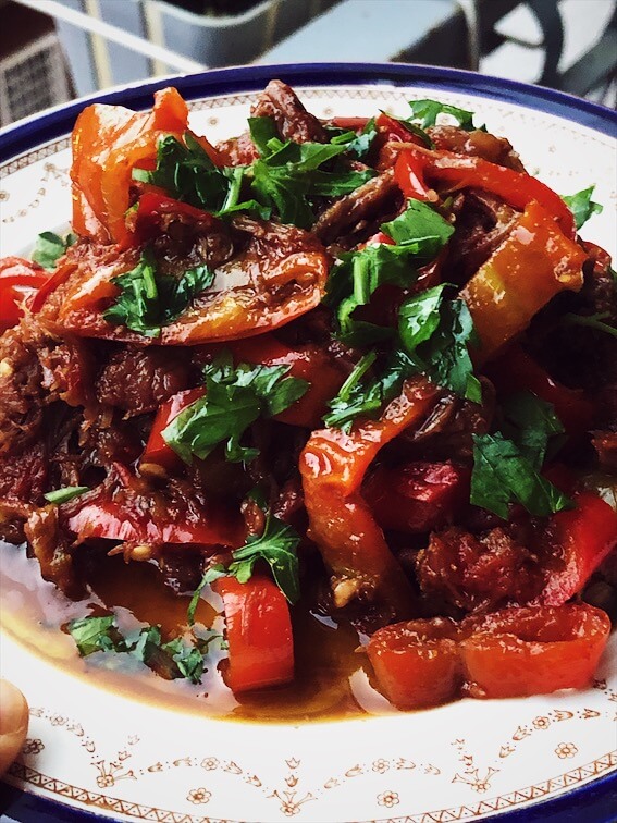 carne mechada recipe