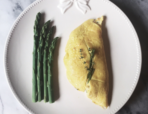 ricotta and asparagus omelette recipe