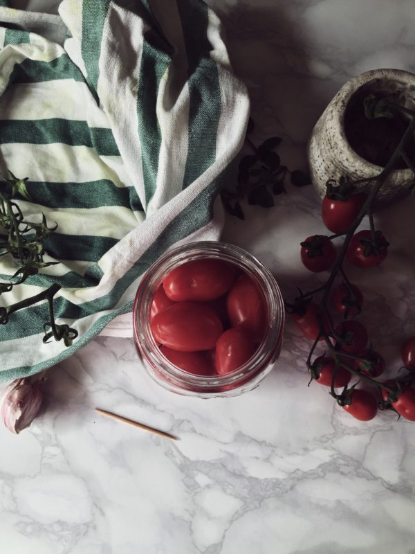 fermented cherry tomatoes recipe by Gourmet Project