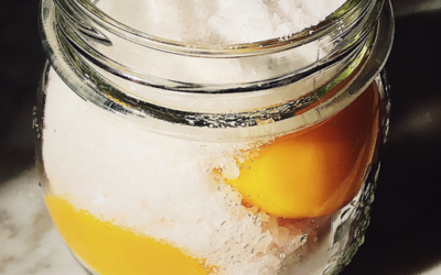 cured egg yolks
