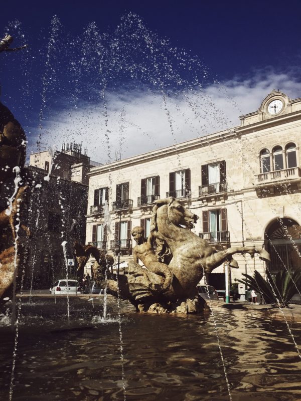 le fontane di Ortigia