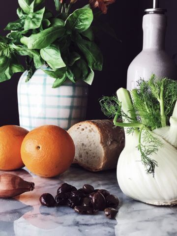 fennel and orange salad dressing ingredients