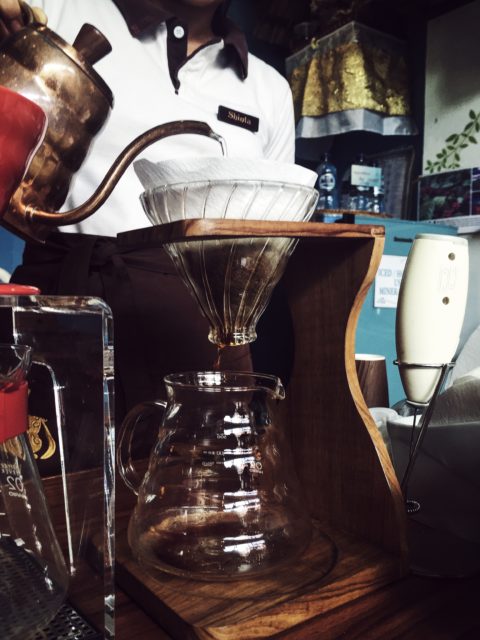 Luca had the guts to drink Luwak coffee. I don't drink coffee, so don't even ask.