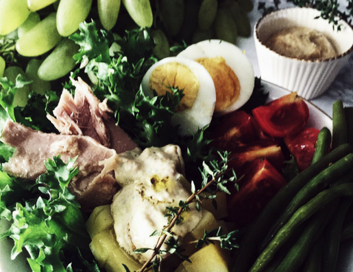 classic nicoise salad recipe with homemade everything (including mustard)