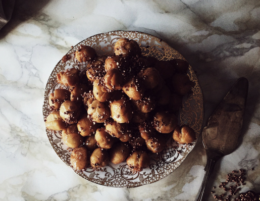 authentic Italian struffoli recipe from Naples