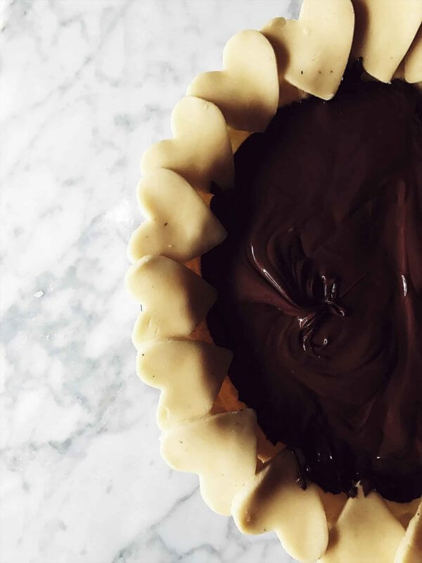 Italian pasta frolla and Nutella Italian pasta frolla and Nutella crostata