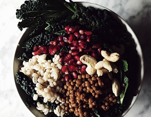 kale Buddha bowl