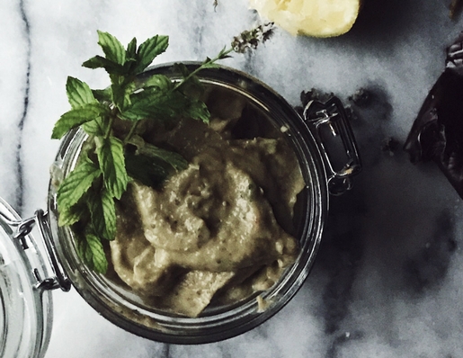 eggplant dip from Sicily