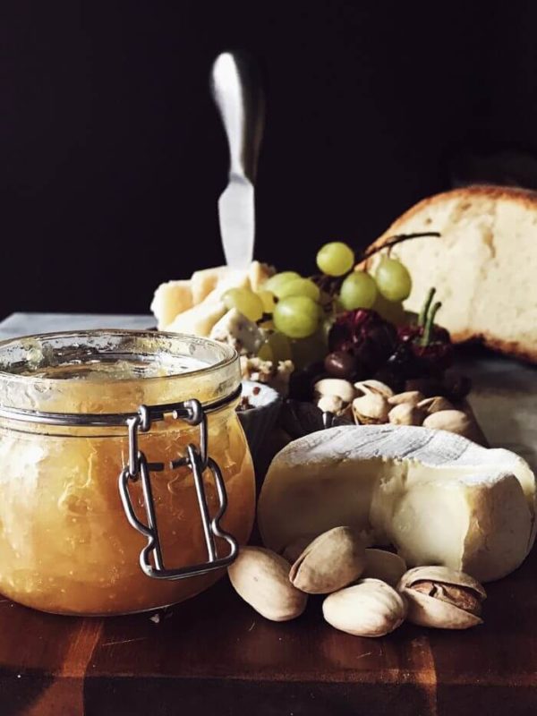 Italian New Year's Eve cheese board - Christmas in Italy