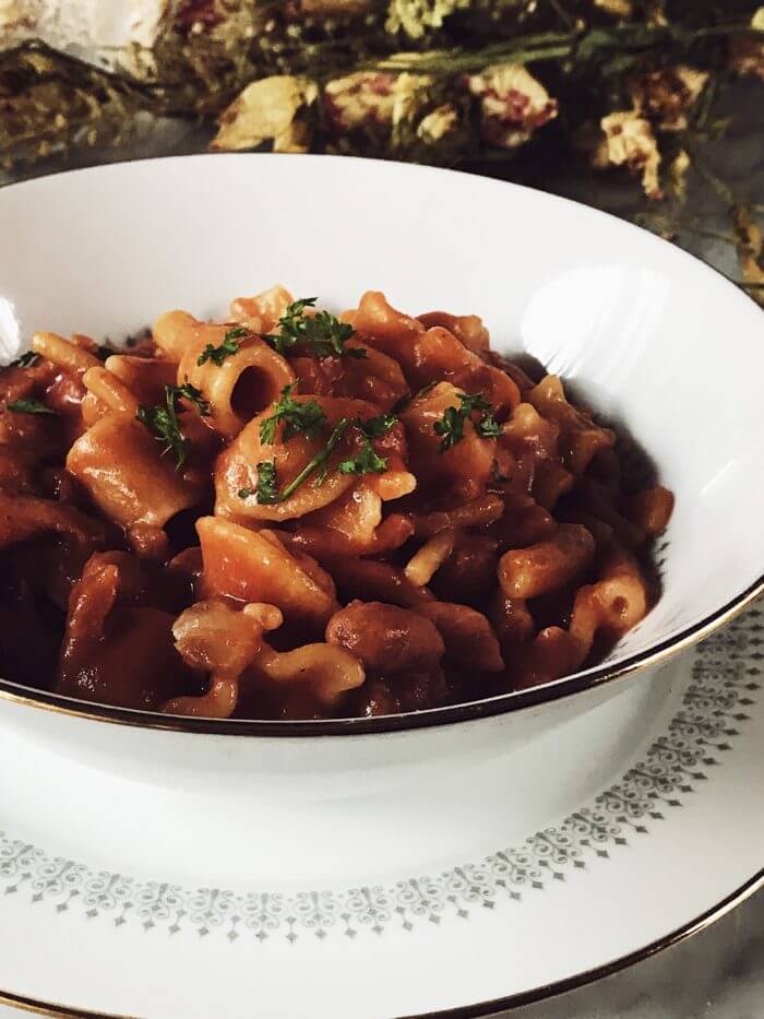Traditional italian pasta fagioli recipe | Gourmet Project, an Italian