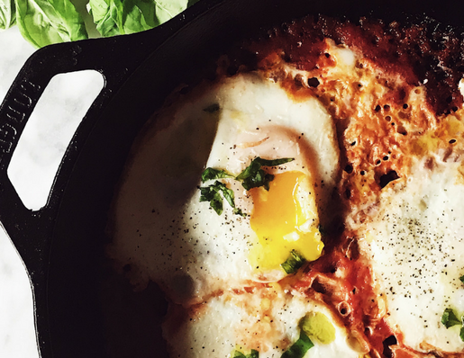 Italian eggs in purgatory recipe