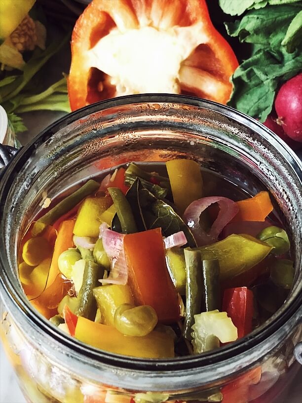 giardiniera recipe #gourmetproject #italianrecipes giardiniera recipe