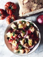 Italian panzanella salad recipe #gourmetproject