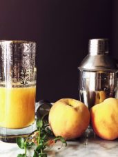 bellini recipe made with prosecco and real peaches