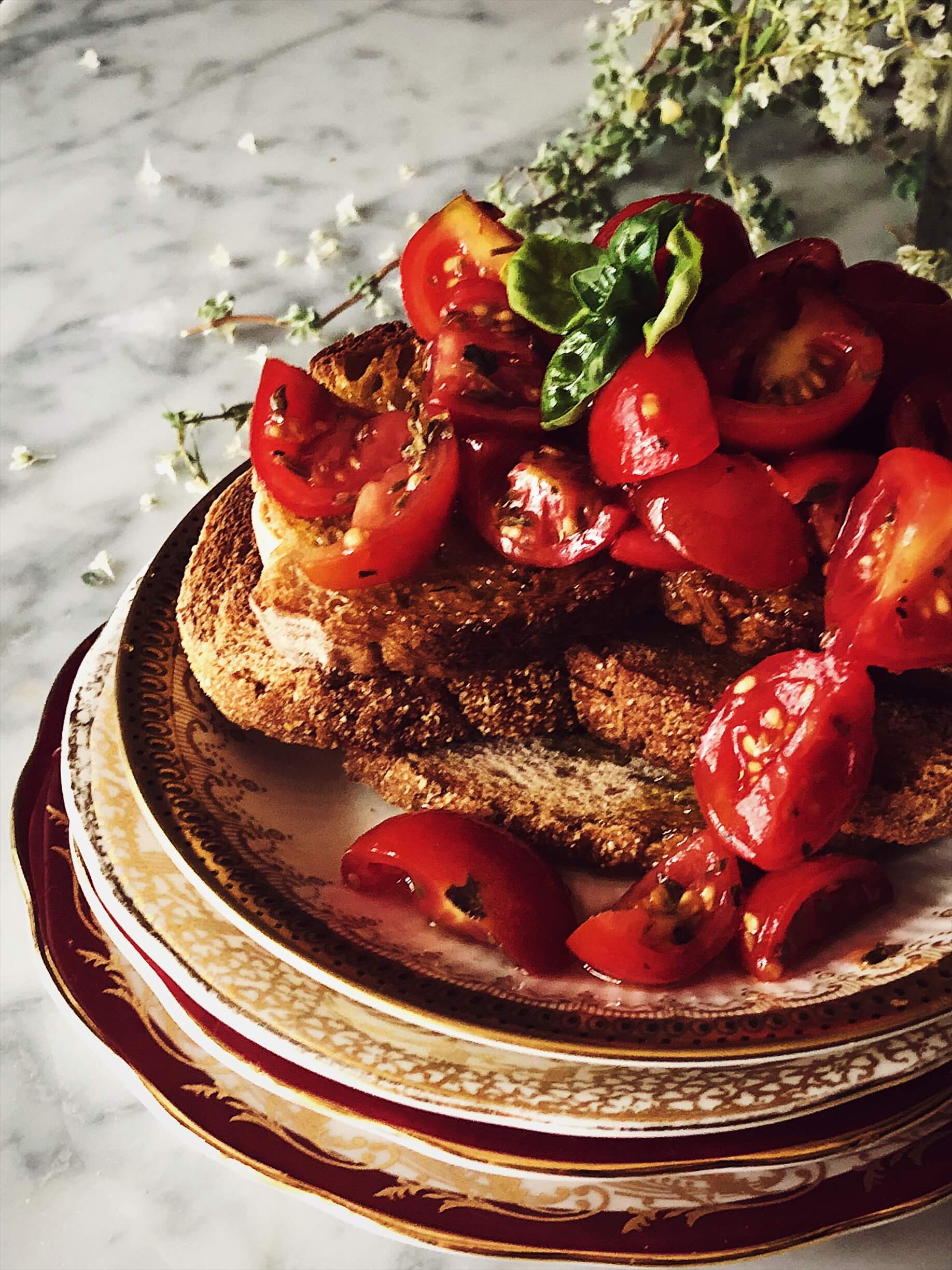 Authentic Italian tomato bruschetta recipe | The basic recipe for ...