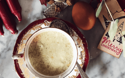 stracciatella soup recipe for Roman Christmas celebrations