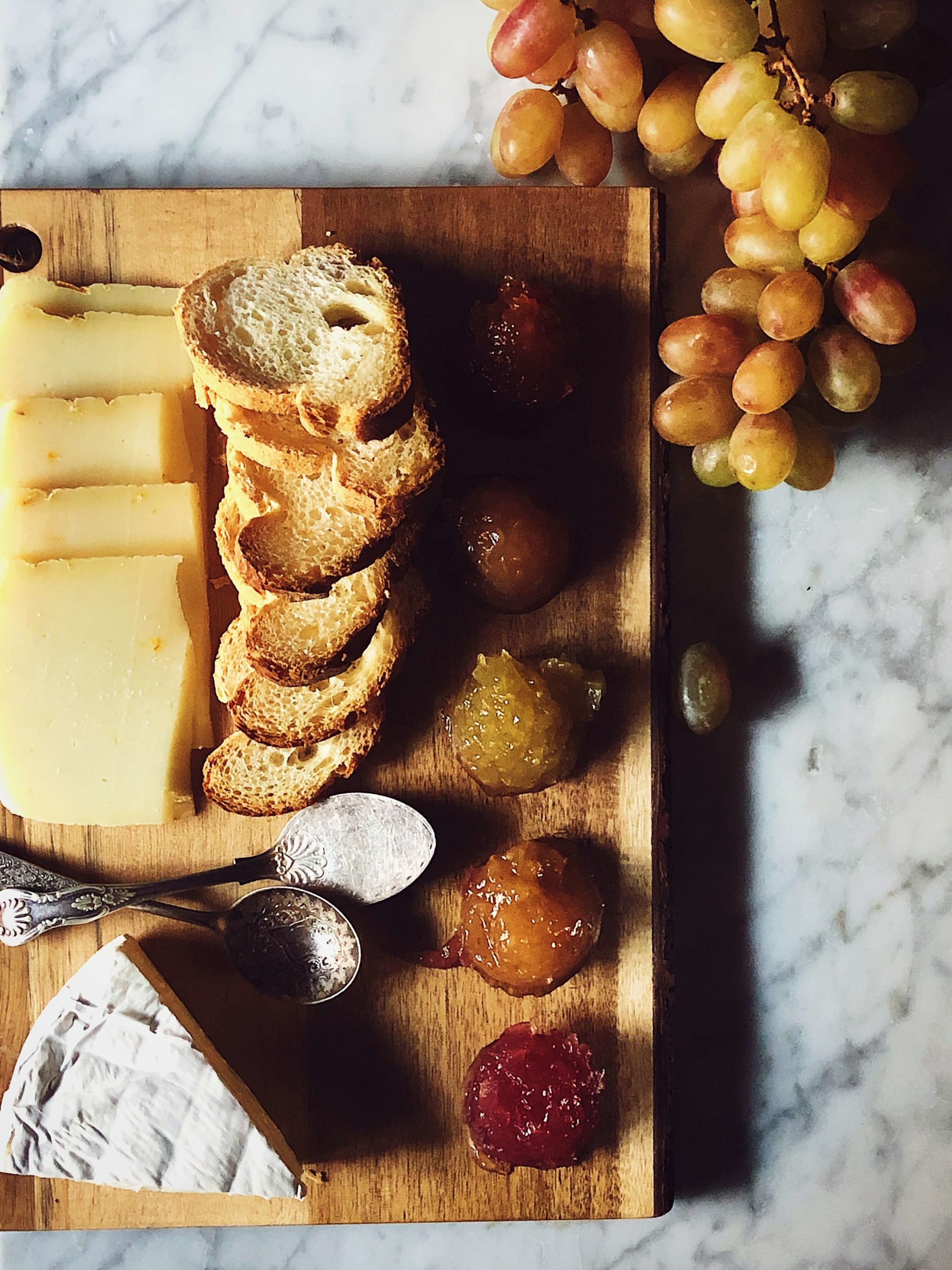 Christmas Eve cheese board